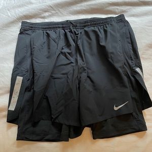 Nike Running Shorts Standard Fit 8” Length Dri-Fit